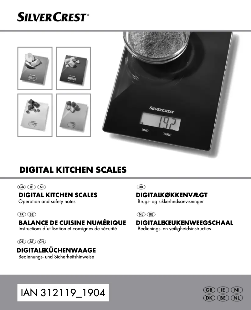 Image de la première page du manuel de l'appareil IAN 307166