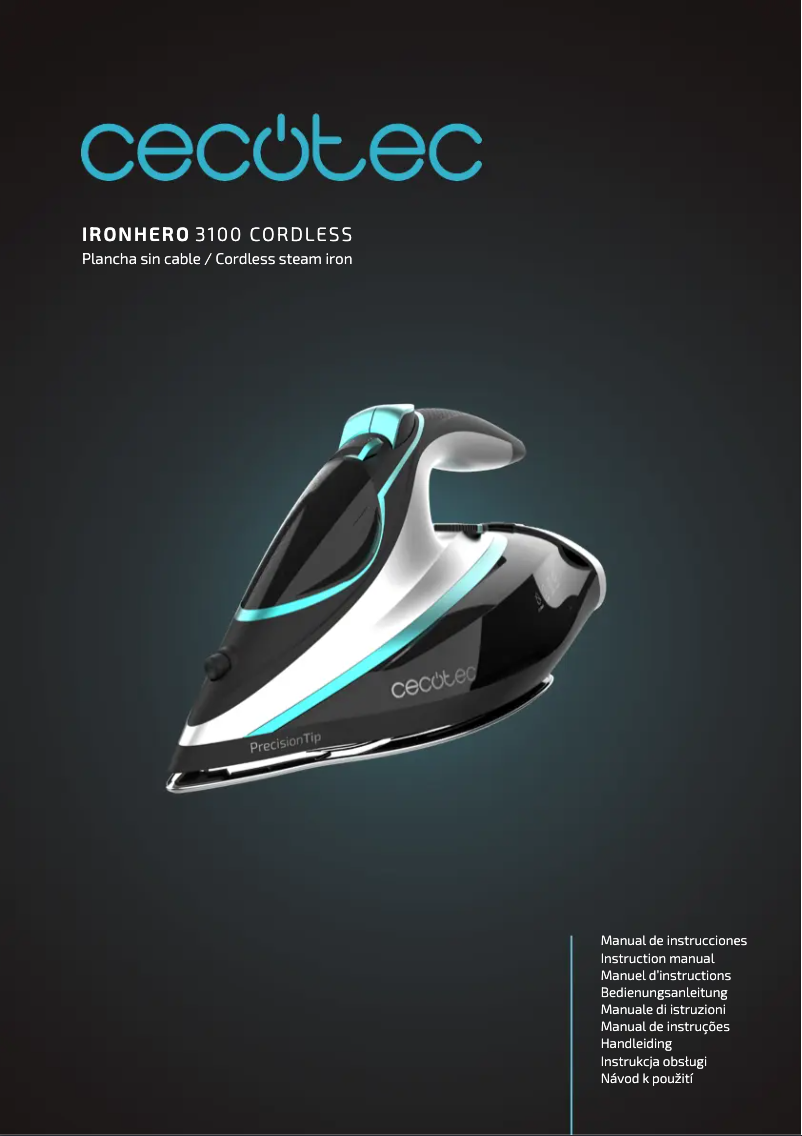 Image de la première page du manuel de l'appareil IronHero 3100 Cordless