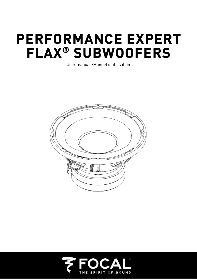 Image de la première page du manuel de l'appareil SUBP20F