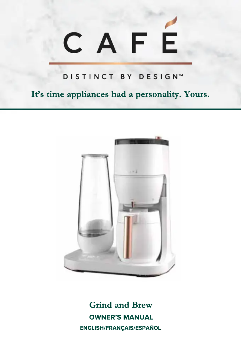 Image de la première page du manuel de l'appareil C7CGAAS2TS3