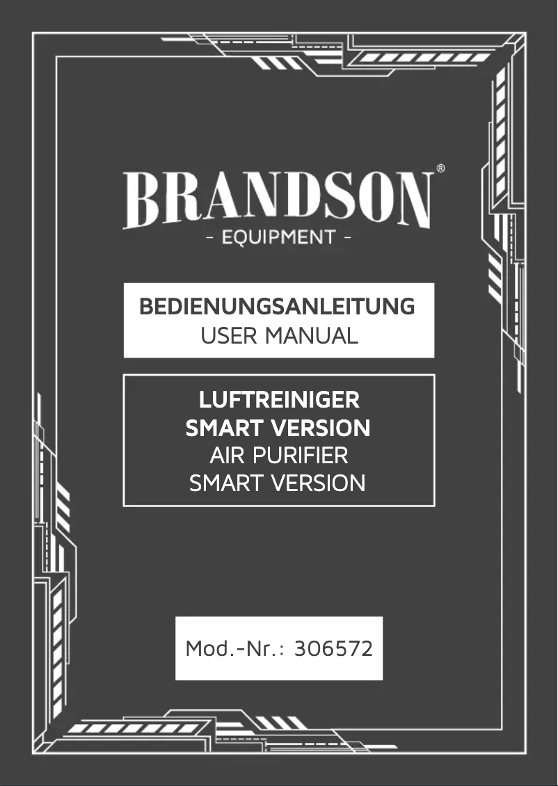 Page 1 of the manual User Manual Brandson 306572