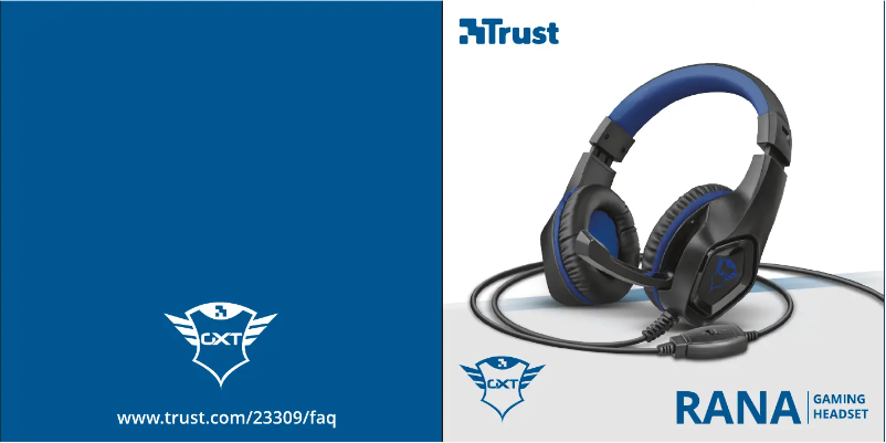 Image de la première page du manuel de l'appareil Rana GXT 404B