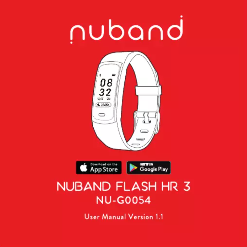 Image de la première page du manuel de l'appareil Flash HR 3 NU-G0054