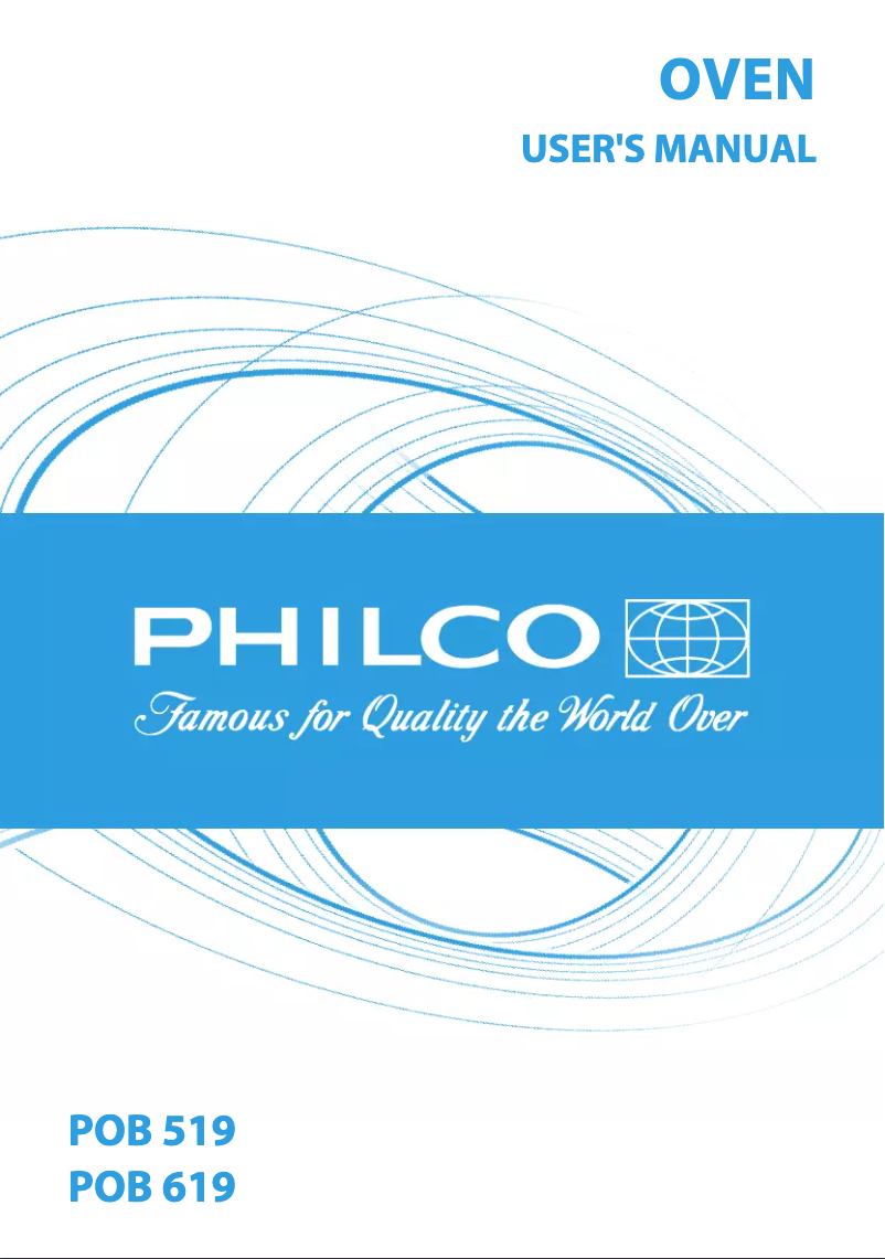 Page n°1 - Manuel utilisateur Philco POB 619