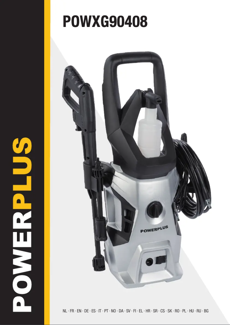Page 1 de la notice Manuel utilisateur PowerPlus POWXG90408