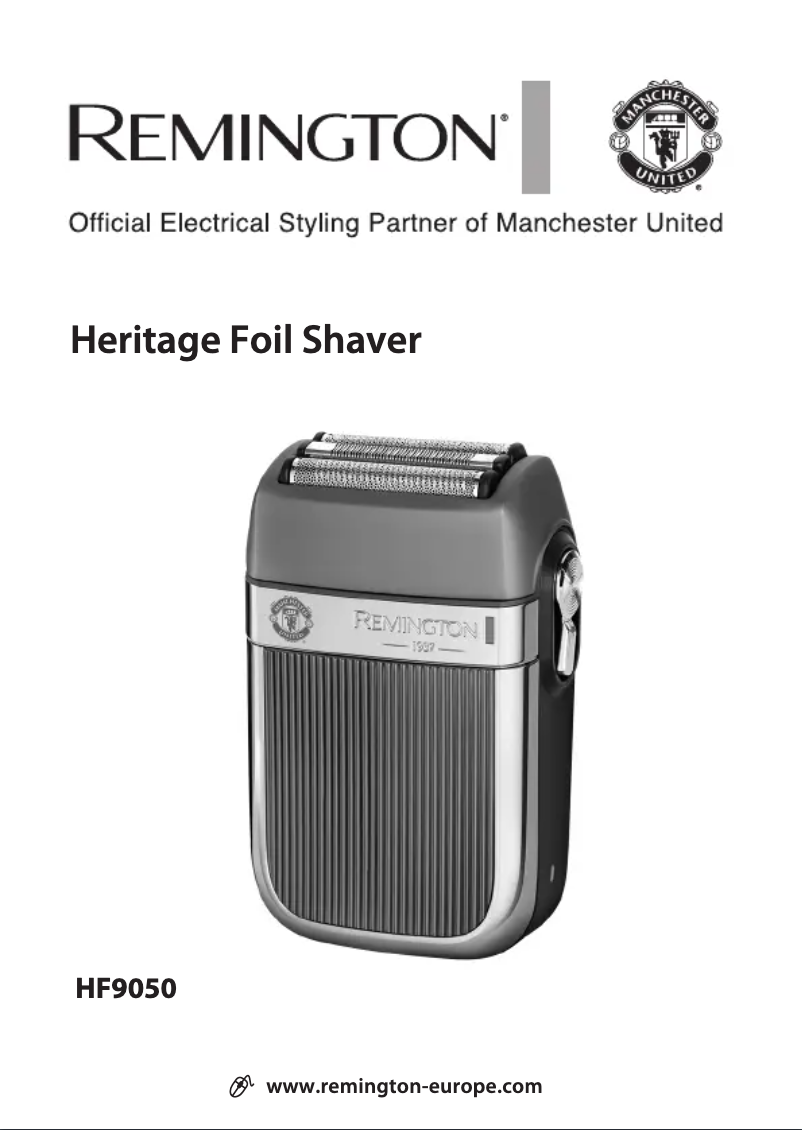 Page 1 de la notice Manuel utilisateur Remington HF9050