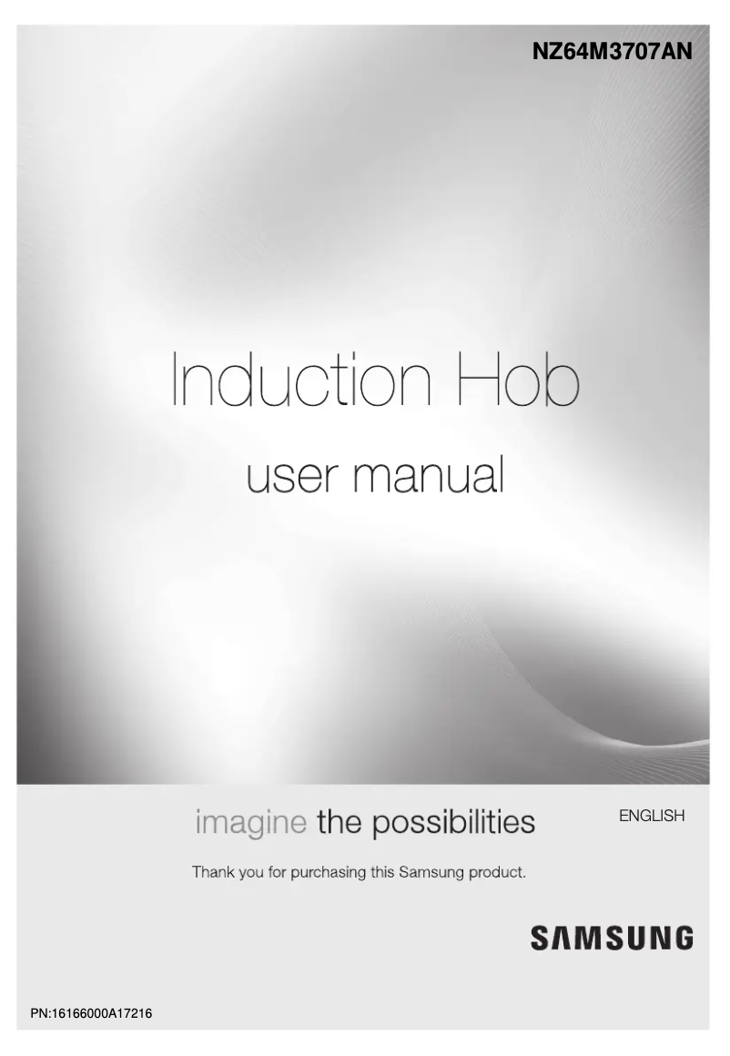 Page n°1 - Manuel utilisateur Samsung NZ64M3707AN