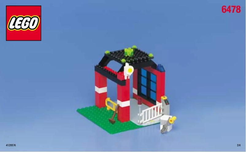 Page 1 de la notice Manuel utilisateur Lego City 6478