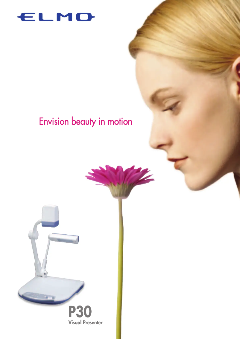 Image de la première page du manuel de l'appareil P30