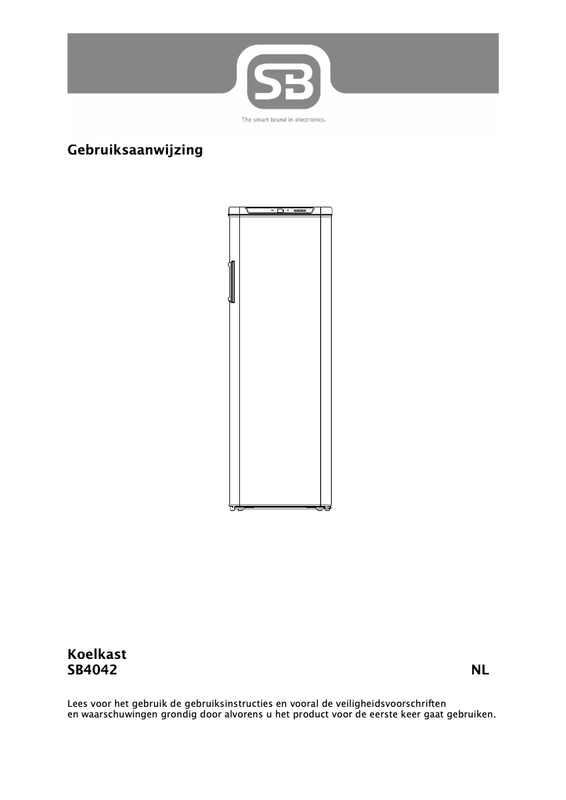 Page 1 de la notice Manuel utilisateur Smart Brand SB4042