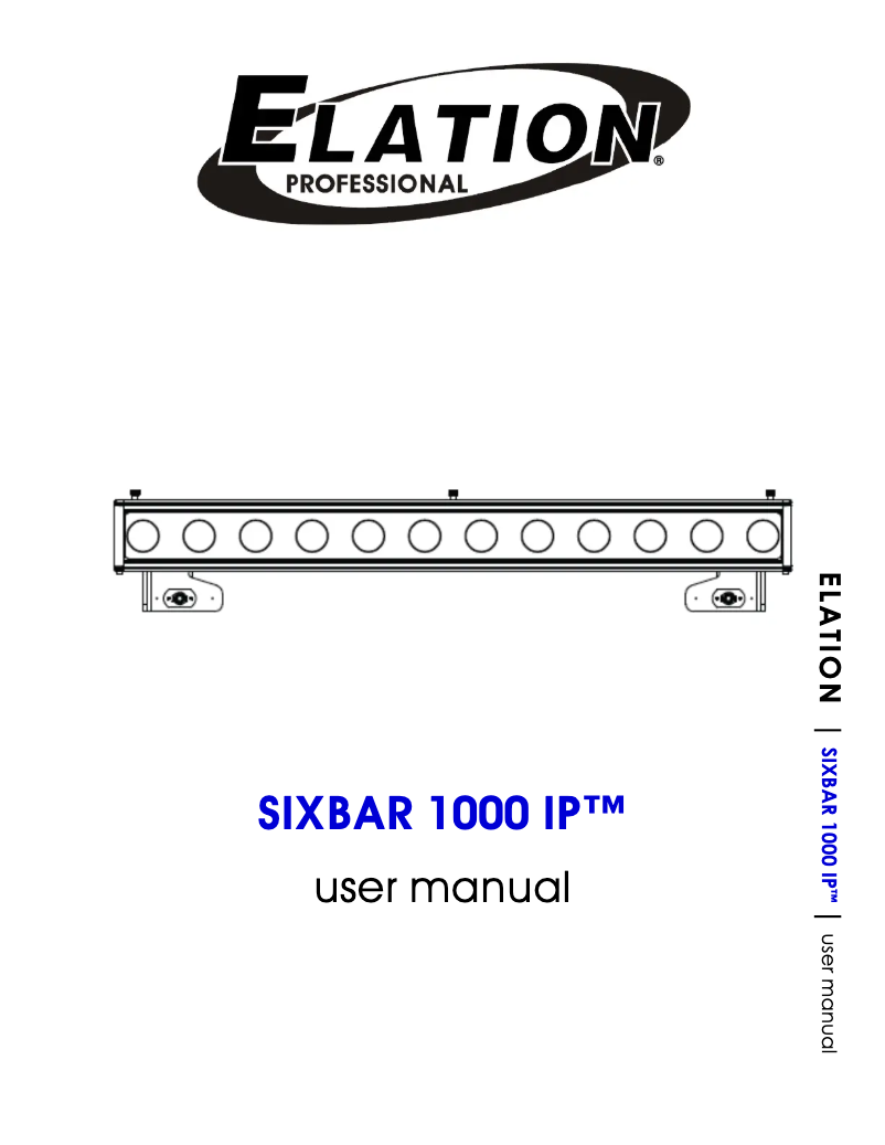 Image de la première page du manuel de l'appareil Sixbar 1000 IP