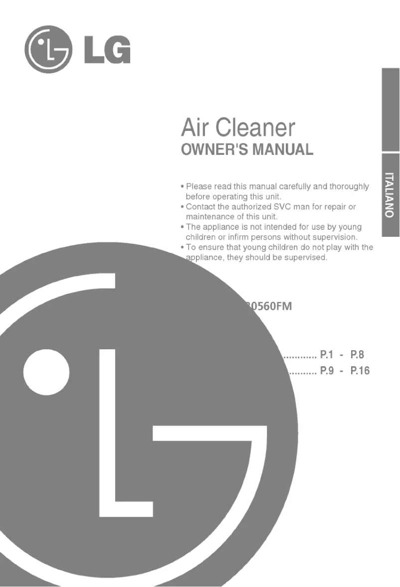 Página 1 del manual Manual de usuario LG LA-B0560FM