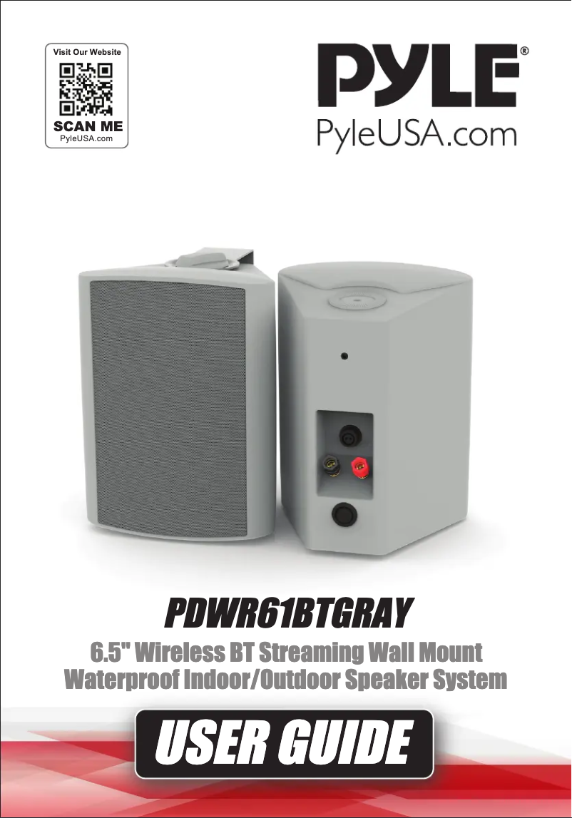 Image de la première page du manuel de l'appareil PDWR61BT