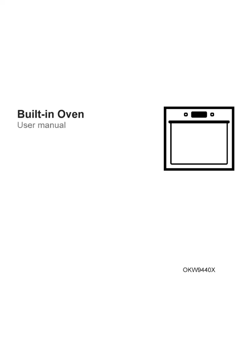 Page 1 de la notice Manuel utilisateur Blomberg OKW9440