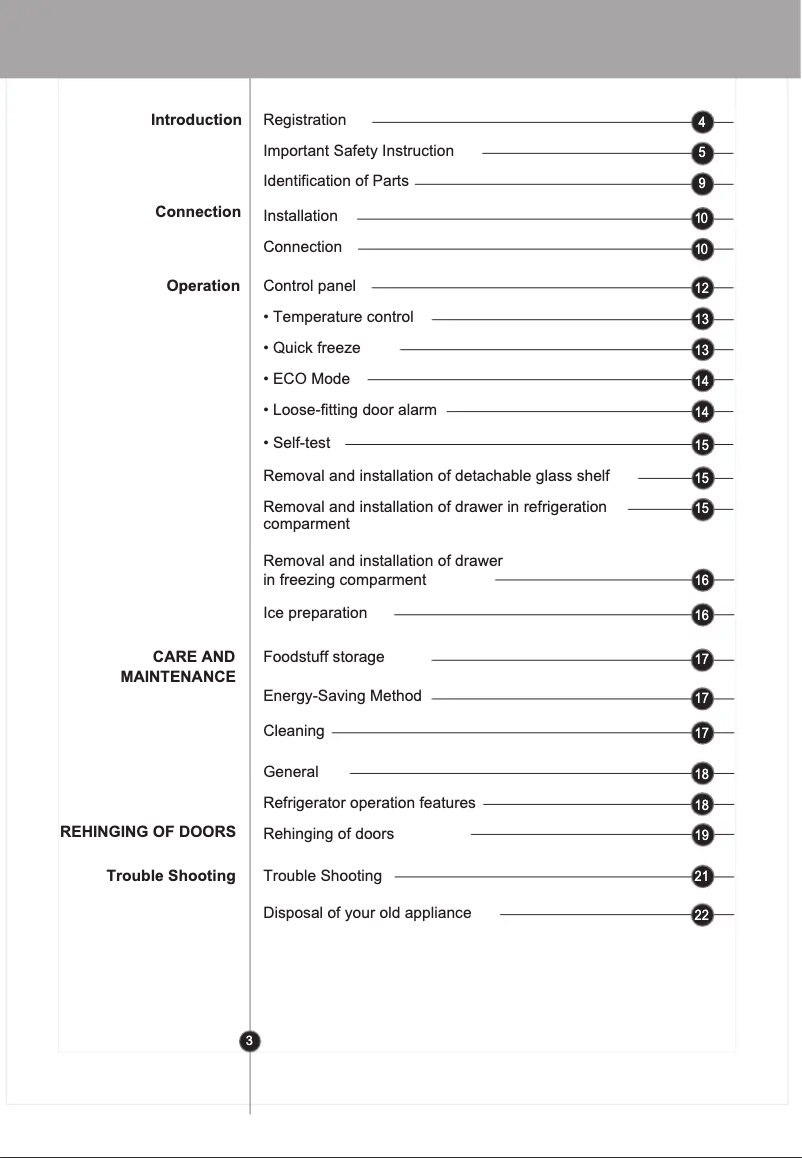 Page 1 de la notice Manuel utilisateur LG GC-B409SEQA