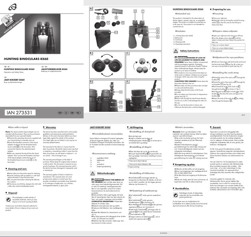 Image de la première page du manuel de l'appareil HG00740