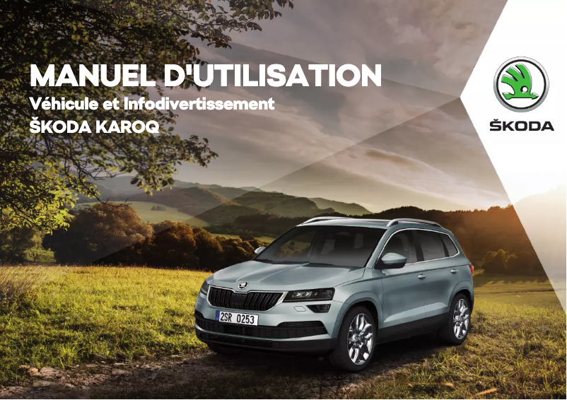 Page 1 de la notice Manuel utilisateur Skoda Karoq (2018)