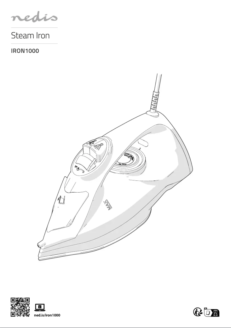 Image de la première page du manuel de l'appareil IRON1000