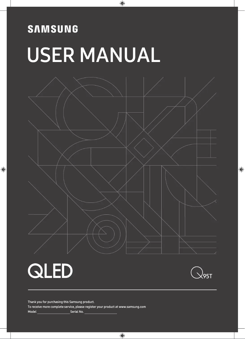 Page n°1 - Manuel utilisateur Samsung GQ85Q95TGT