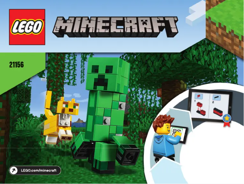 Página 1 del manual Manual de usuario Lego Minecraft 21156