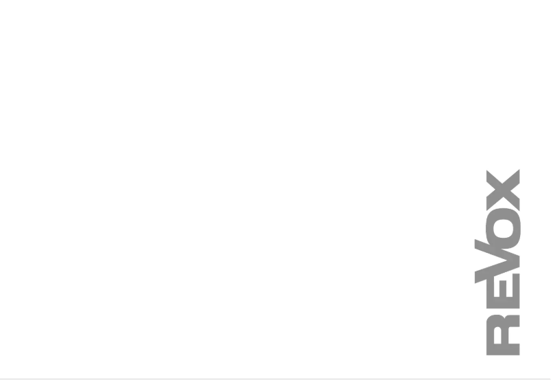 Page 1 de la notice Brochure Revox B250