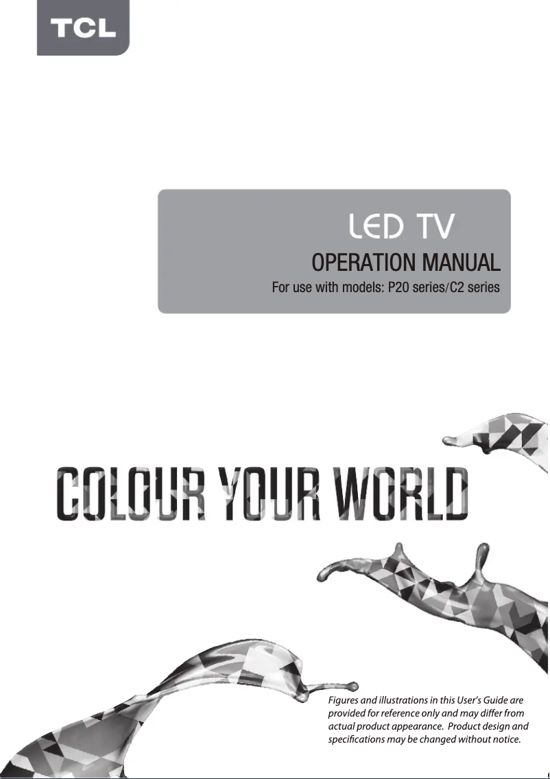 Page n°1 - Manuel utilisateur TCL 55P20US