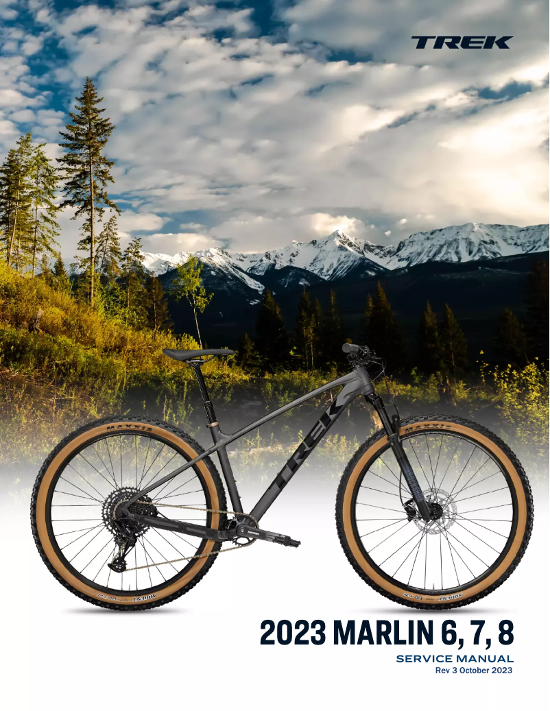 Page 1 de la notice Manuel utilisateur Trek Marlin 8 Gen 3
