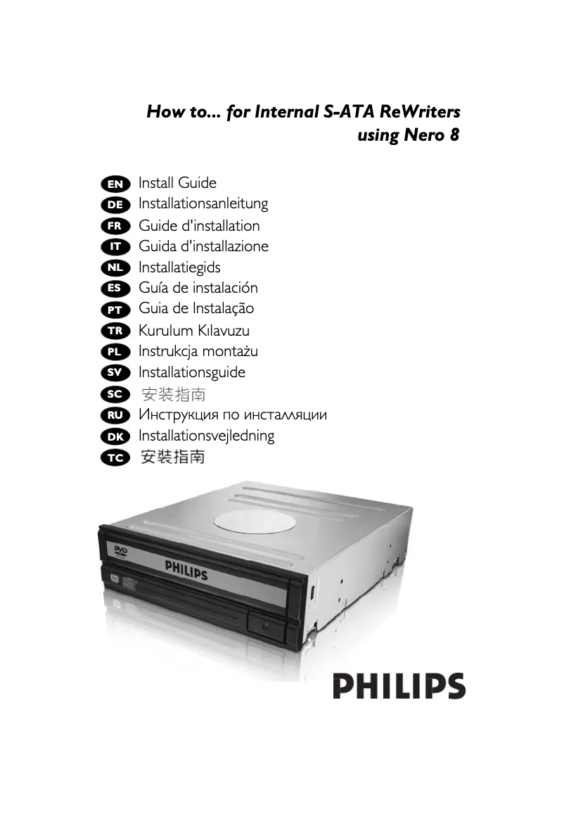 Page n°1 - Mode d'emploi Philips SPD2519BD