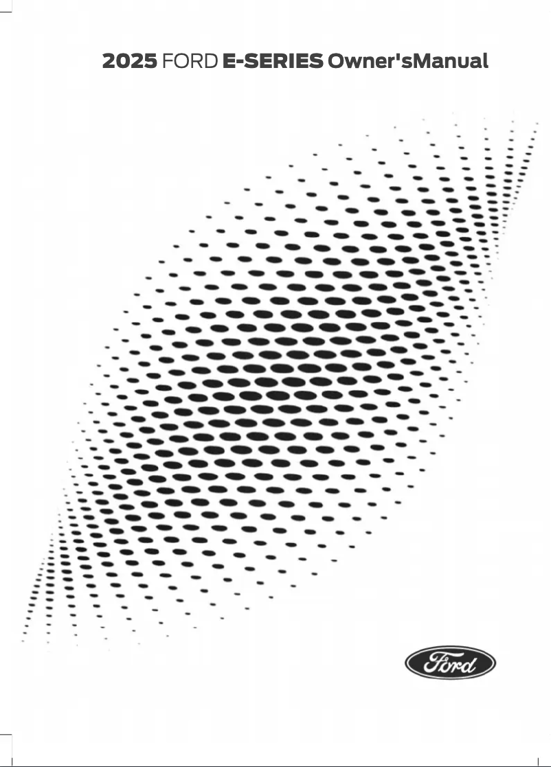 Image de la première page du manuel de l'appareil E Series (2025)