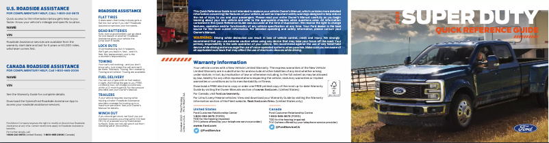 Image de la première page du manuel de l'appareil F-600 (2023)