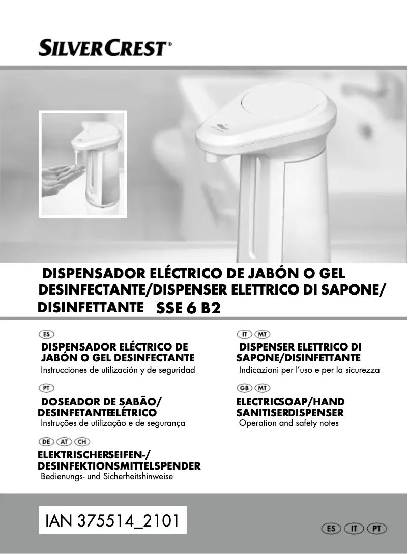 Page 1 de la notice Manuel utilisateur SilverCrest SSE 6 B2