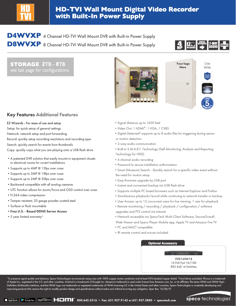 Image de la première page du manuel de l'appareil D4WVXP