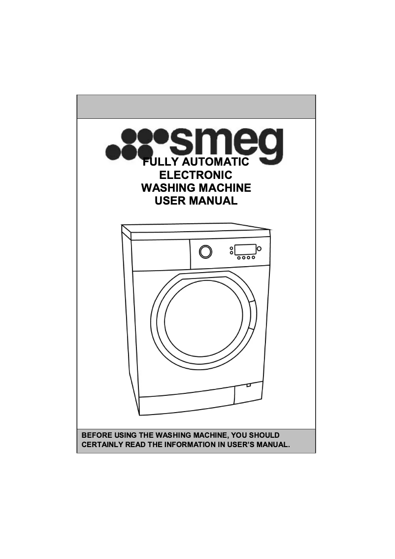 Page n°1 - Manuel utilisateur Smeg LBW108E-1
