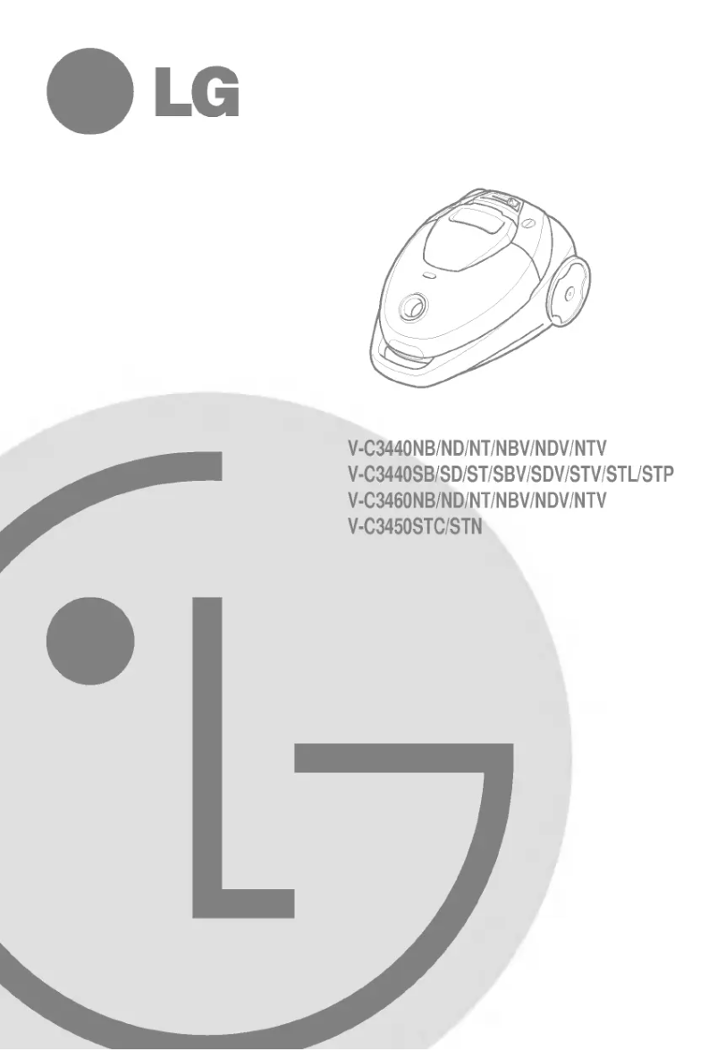 Image de la première page du manuel de l'appareil V-C3440ST