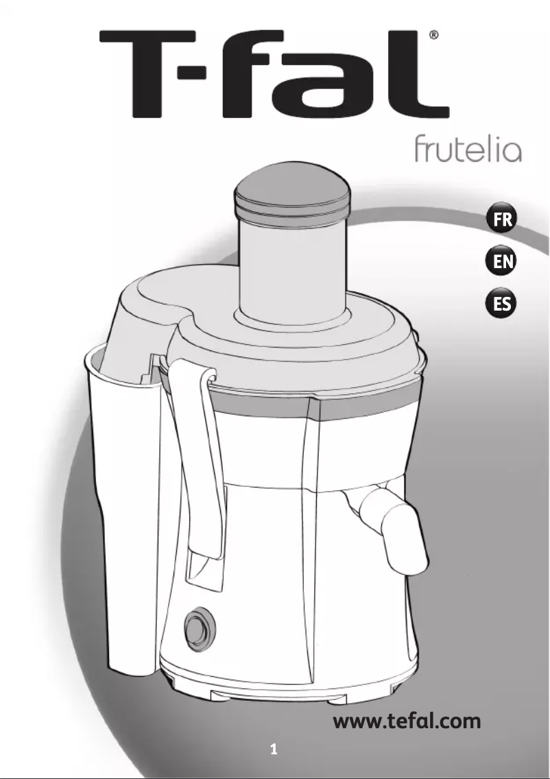 Image de la première page du manuel de l'appareil Frutelia