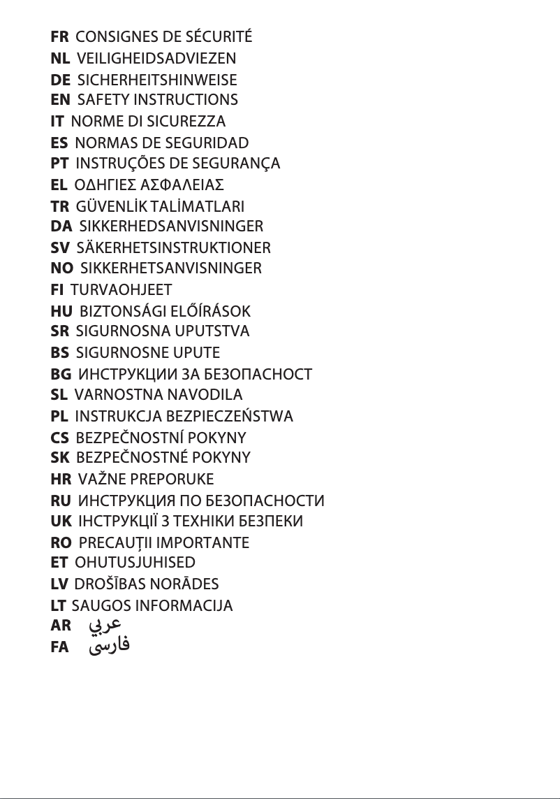 Page n°1 - Instructions / montage Tefal Mini Compact VC1331