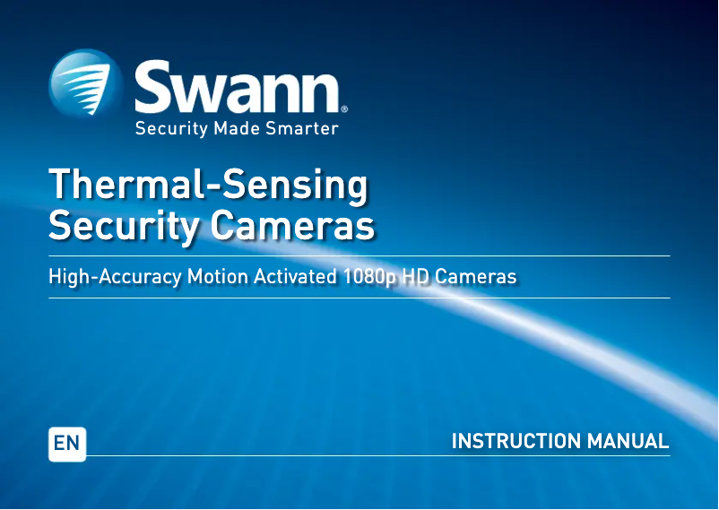 Image de la première page du manuel de l'appareil SWPRO-1080MSBPK2