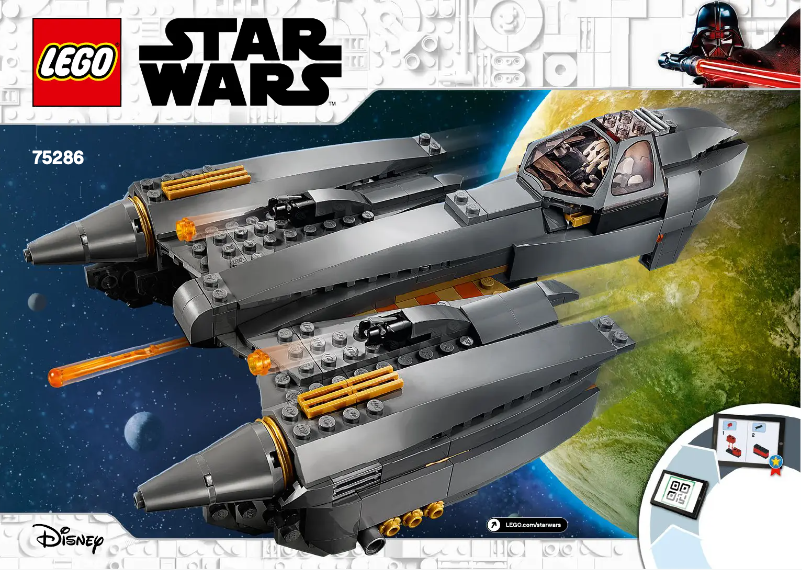 Page 1 de la notice Manuel utilisateur Lego Star Wars 75286
