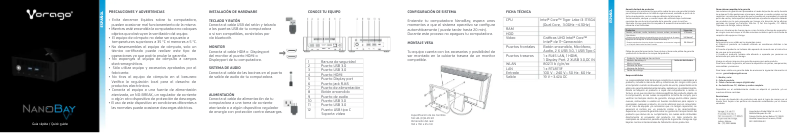 Image de la première page du manuel de l'appareil NanoBay V3