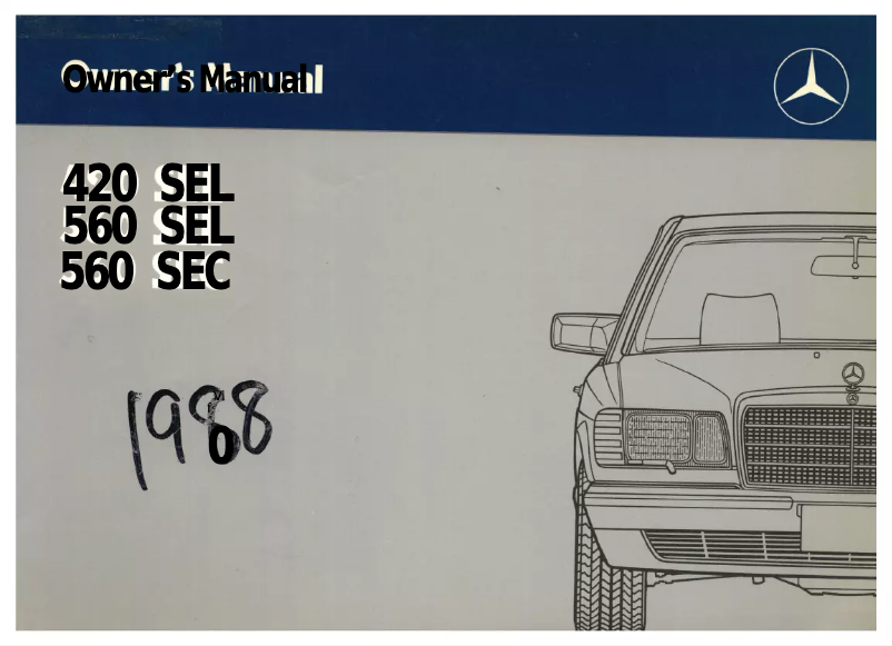 Imagen de la primera página del manual del dispositivo 420 SEL (1988)