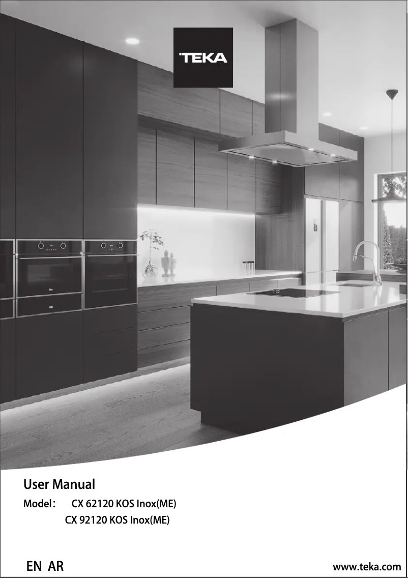 Image de la première page du manuel de l'appareil CX 62120 KOS