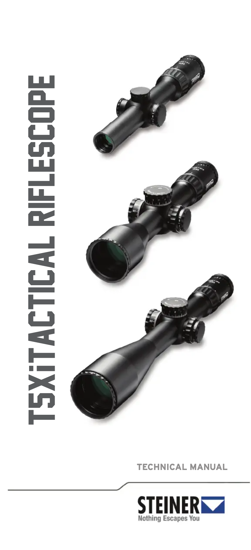 Page n°1 - Manuel utilisateur Steiner T5Xi 1-5x24