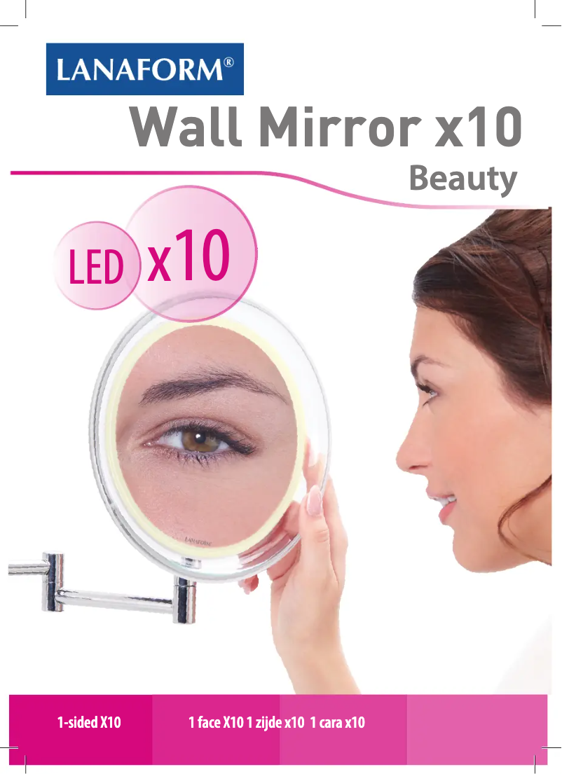 Image de la première page du manuel de l'appareil Wall Mirror x10