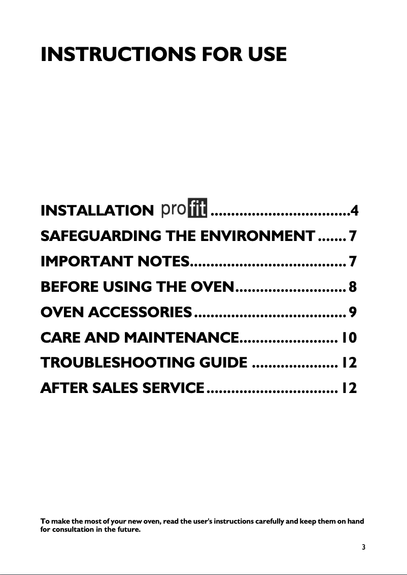 Page n°1 - Manuel utilisateur Prima LPR9022