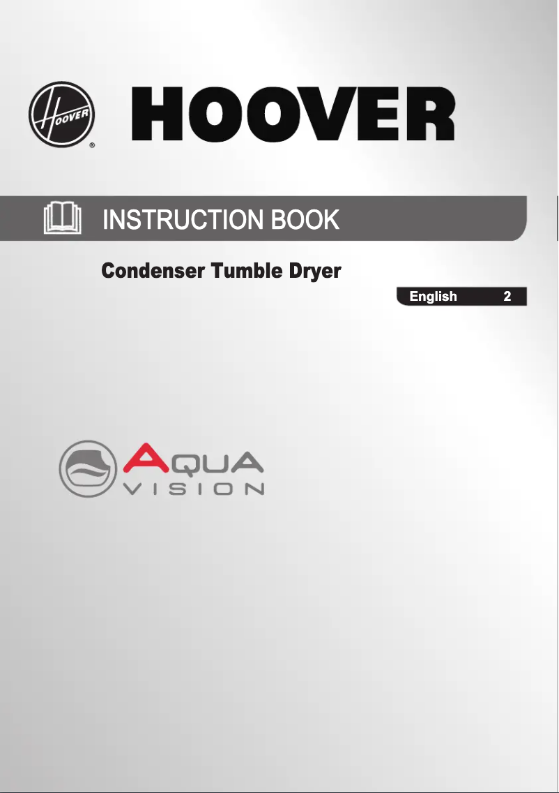 Page n°1 - Manuel utilisateur Hoover DNC D913BB-80