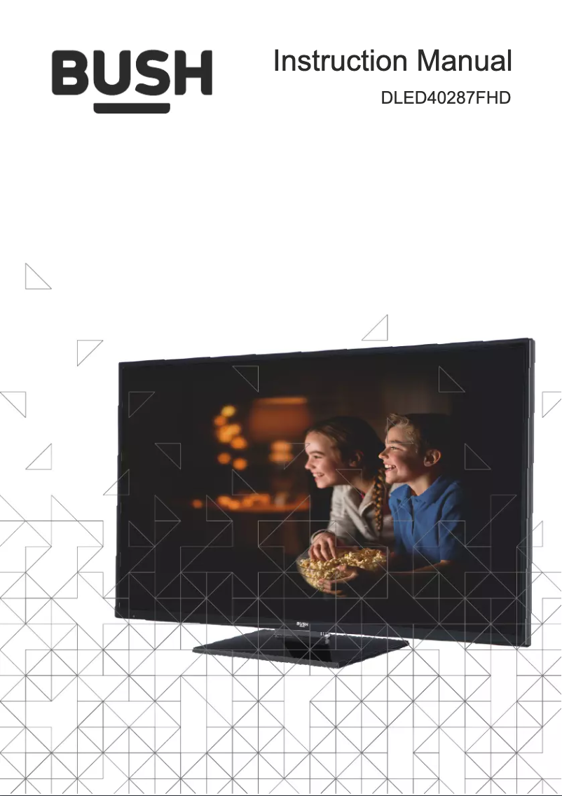 Página 1 del manual Manual de usuario Bush DLED40287FHD