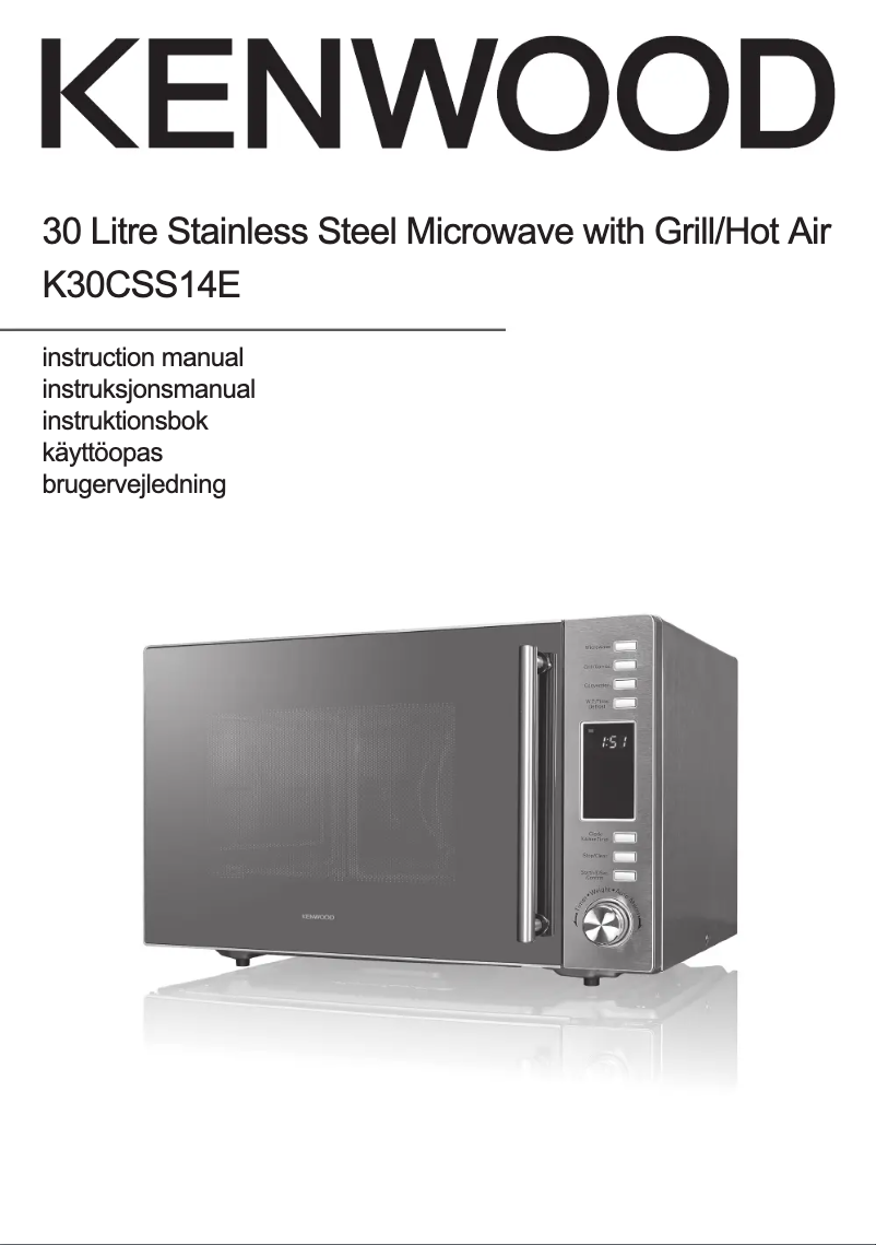 Page n°1 - Manuel utilisateur Kenwood K30CSS14E