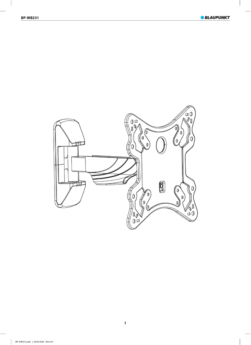Page 1 de la notice Manuel utilisateur Blaupunkt BP-WB231