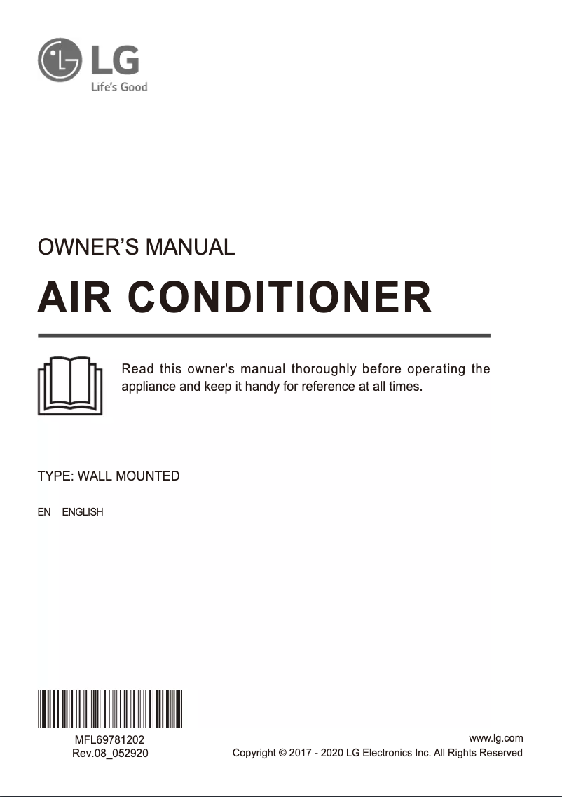 Page 1 de la notice Manuel utilisateur LG HSN30IPC