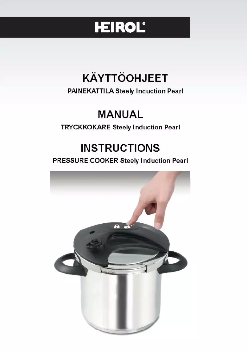 Page 1 de la notice Manuel utilisateur Heirol Steely Induction Pearl